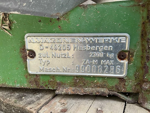 Amazone za-m max 1500 kunstmeststrooier - afbeelding 13 van  20