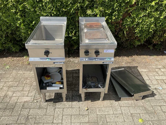 Ambach fornuis + bain marie - afbeelding 2 van  8