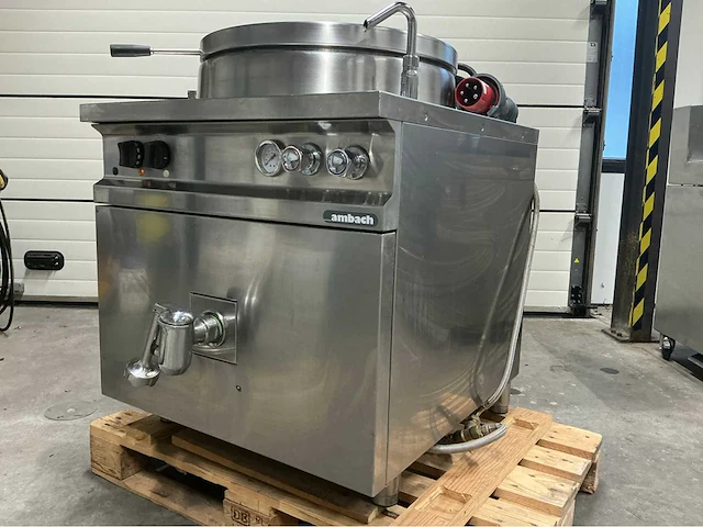 Ambach grootkeuken rvs kookketel - afbeelding 1 van  7