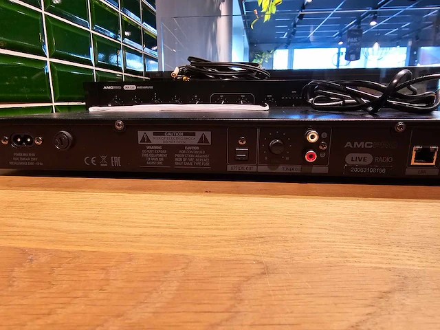 Amc pro - live radio - internetradio / lan/wifi - radio & wekker - afbeelding 5 van  5