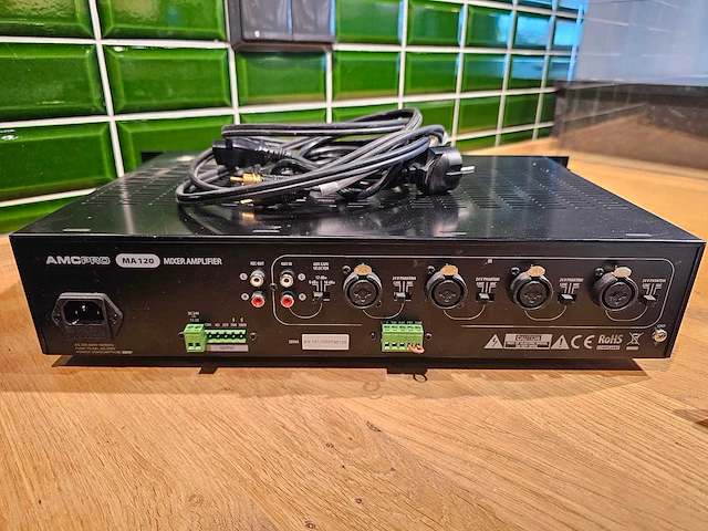 Amc pro - ma 120 mixer - versterker - afbeelding 3 van  4