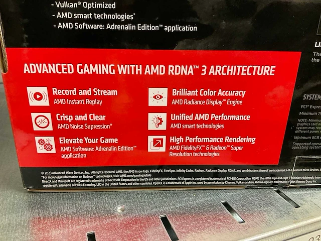 Amd radeon rx700xt videokaart - afbeelding 4 van  4