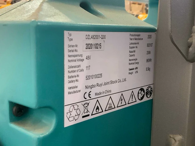 Ameise - 2021 - pte 1.3 li-ion - elektrische palletwagen - afbeelding 3 van  13