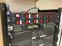 American audio - lxt 2500 - rek met versterkers en digital equalizer (3x) - afbeelding 9 van  12