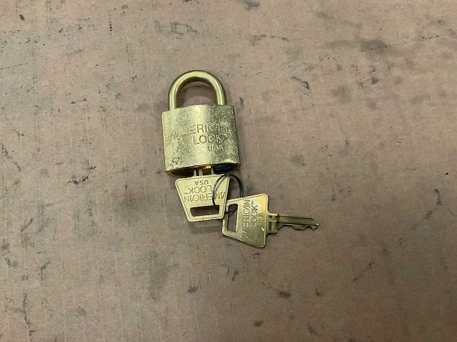 American lock hangslot - afbeelding 1 van  2