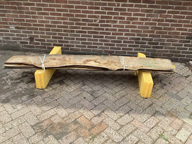 Amerikaans eiken - 2020 gezaagd 100 x 460 x 2420 mm - schaaldeel (3x) - afbeelding 2 van  6