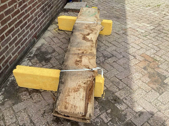 Amerikaans eiken - 2020 gezaagd 100 x 460 x 2420 mm - schaaldeel (3x) - afbeelding 4 van  6