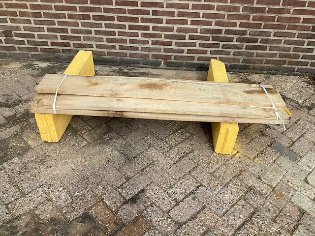 Amerikaans eiken - 2020 gezaagd 90 x 450 x 1700 mm - schaaldeel (6x) - afbeelding 2 van  6
