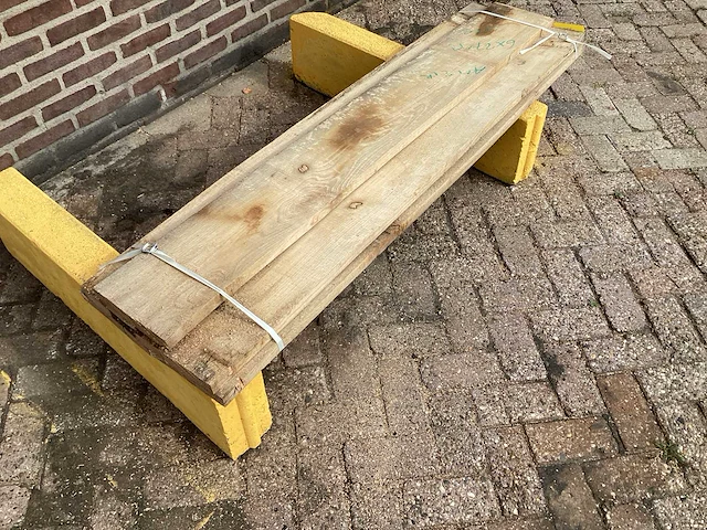 Amerikaans eiken - 2020 gezaagd 90 x 450 x 1700 mm - schaaldeel (6x) - afbeelding 3 van  6