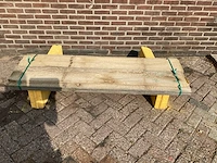 Amerikaans eiken - 2022 gezaagd 100 x 570 x 1690 mm - schaaldeel (9x) - afbeelding 2 van  6