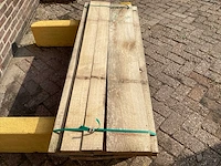 Amerikaans eiken - 2022 gezaagd 100 x 570 x 1690 mm - schaaldeel (9x) - afbeelding 4 van  6