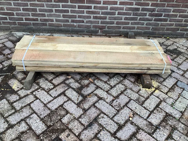Amerikaans eiken - kd ovengedroogd 1680x490x150 mm - schaaldeel (18x) - afbeelding 2 van  6