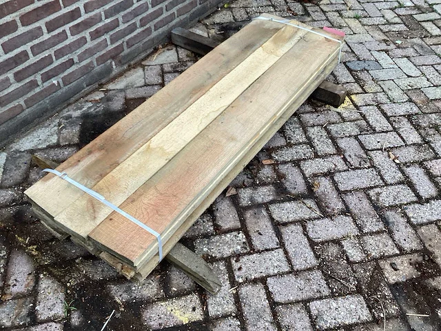 Amerikaans eiken - kd ovengedroogd 1680x490x150 mm - schaaldeel (18x) - afbeelding 3 van  6