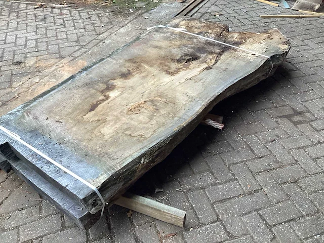 Amerikaans eiken 2500x1200x200 mm schaaldeel (2x) - afbeelding 7 van  7
