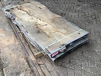 Amerikaans eiken 2600x1300x200 mm schaaldeel (2x) - afbeelding 1 van  7