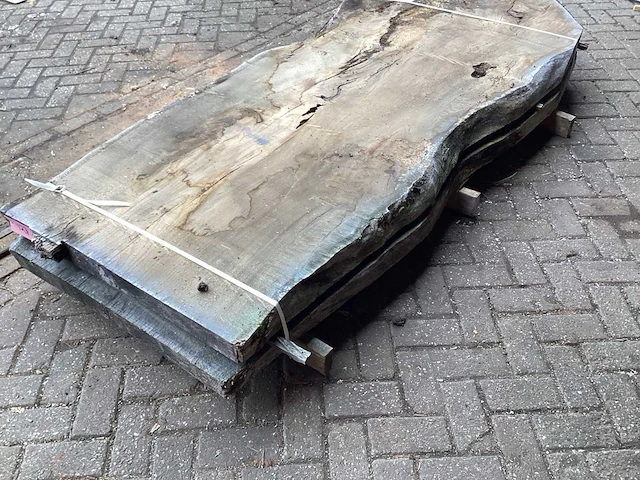 Amerikaans eiken 2600x1300x200 mm schaaldeel (2x) - afbeelding 7 van  7