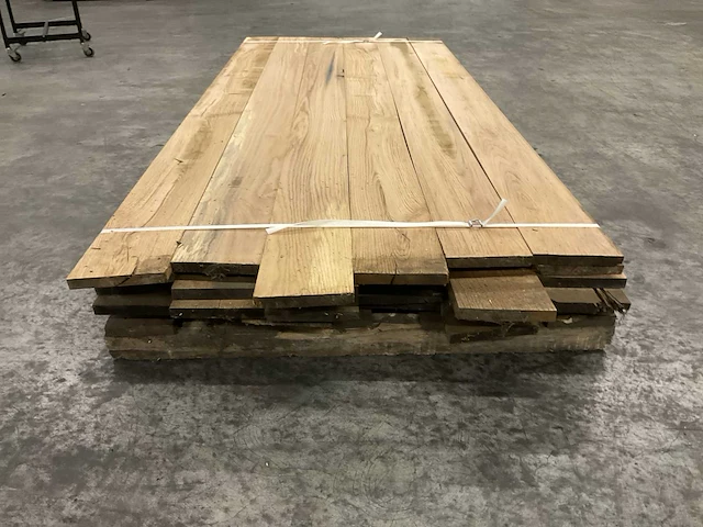 Amerikaans eiken planken 25x180 mm geschaafd (36x) - afbeelding 4 van  5