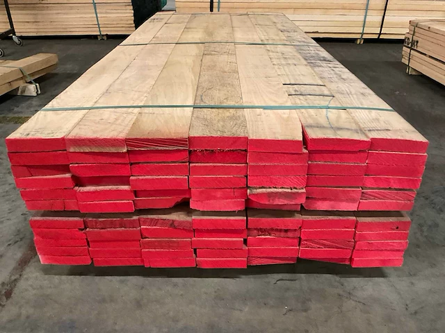 Amerikaans eiken planken 26x130 mm (77x) - afbeelding 2 van  5