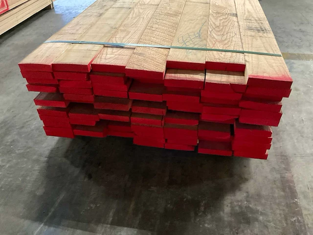 Amerikaans eiken planken 26x130 mm (77x) - afbeelding 4 van  5
