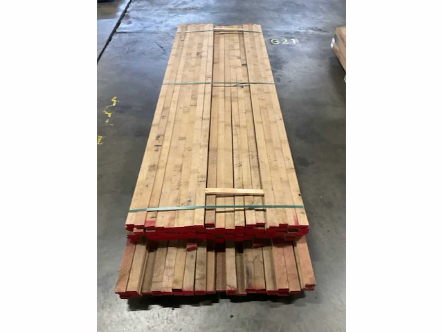 Amerikaans eiken planken 26x55 mm (77x) - afbeelding 5 van  5
