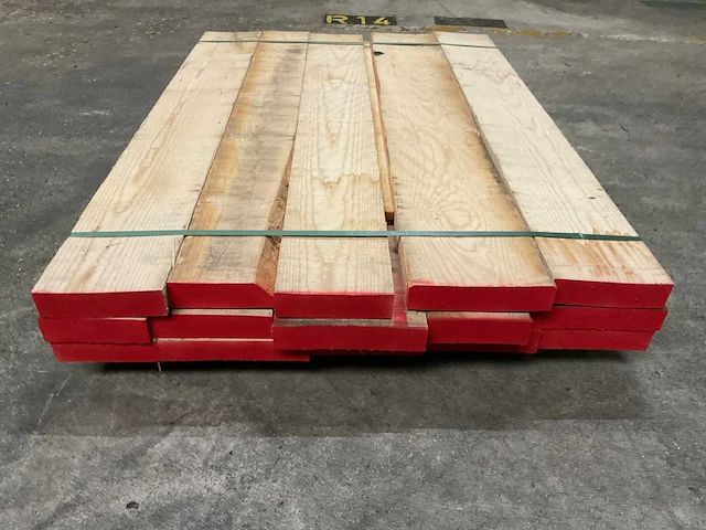Amerikaans essen planken 52 mm ca. 0,239 m³ - afbeelding 4 van  5