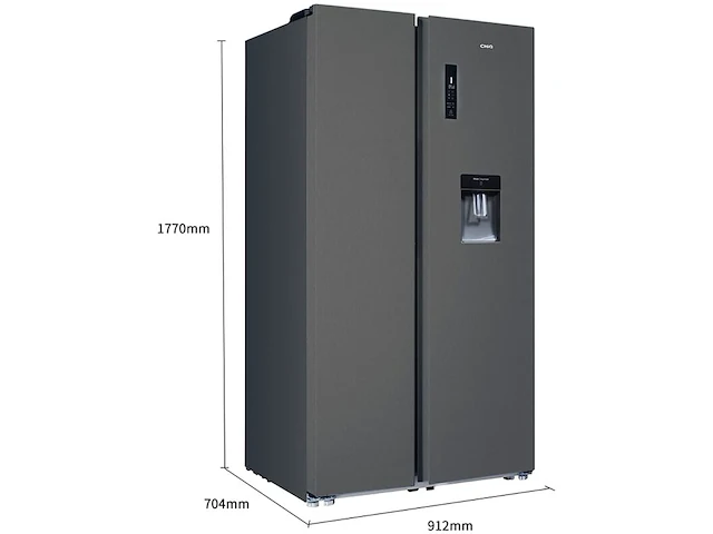 Amerikaanse koelkast 559 l 5.5 l waterdispenser chiq, fss559nei42d - afbeelding 2 van  5