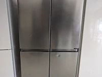 Amerikaanse koelkast, hisense, rq758nasa, grijs / chroom - afbeelding 1 van  10