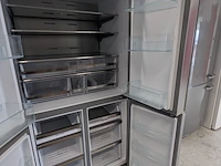 Amerikaanse koelkast, hisense, rq758nasa, grijs / chroom - afbeelding 3 van  10