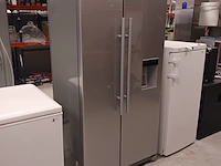 Amerikaanse koelkast no frost a+++ samsung, rsa1whpe, grijs / chroom - afbeelding 1 van  13