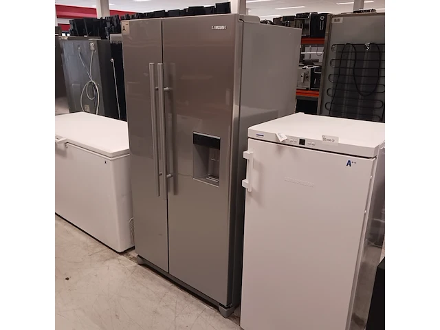 Amerikaanse koelkast no frost a+++ samsung, rsa1whpe, grijs / chroom - afbeelding 6 van  13