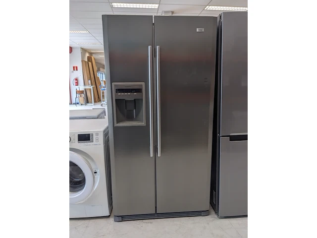 Amerikaanse koelkast no frost, haier, hrf6641sb2, grijs / chroom - afbeelding 1 van  15