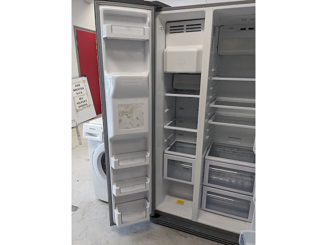 Amerikaanse koelkast no frost, haier, hrf6641sb2, grijs / chroom - afbeelding 11 van  15