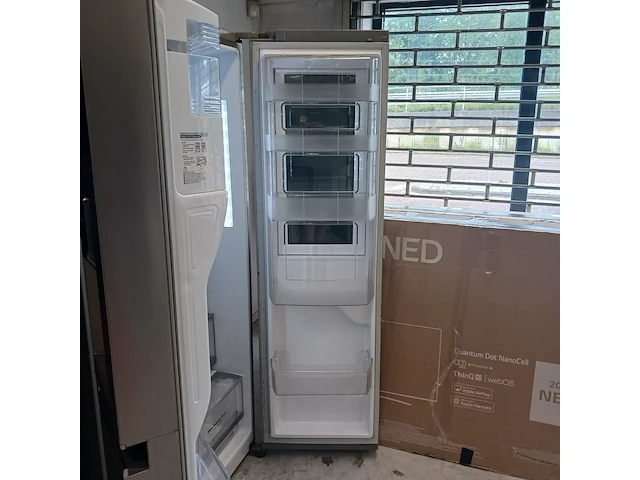 Amerikaanse koelkast no frost, lg, gsx960neaz, grijs / chroom - afbeelding 6 van  22