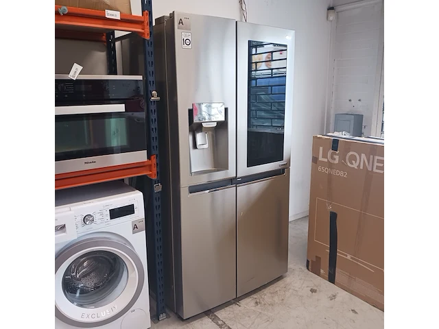 Amerikaanse koelkast no frost, lg, gsx960neaz, grijs / chroom - afbeelding 12 van  22