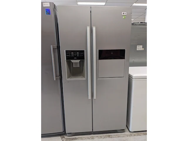 Amerikaanse koelkast no frost, lg, gw-p207flqa, grijs / chroom - afbeelding 1 van  9