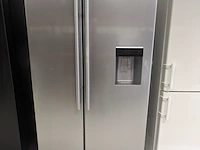 Amerikaanse koelkast no frost, samsung, rsa1vhpe, grijs / chroom - afbeelding 1 van  9
