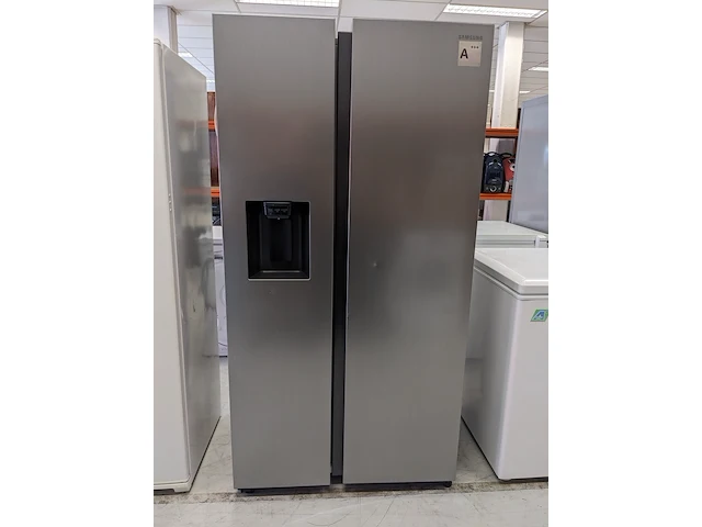 Amerikaanse koelkast, samsung no frost, rs68a8831s9, grijs / chroom - afbeelding 1 van  11