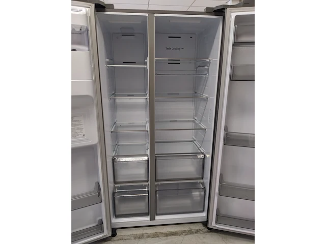 Amerikaanse koelkast, samsung no frost, rs68a8831s9, grijs / chroom - afbeelding 5 van  11