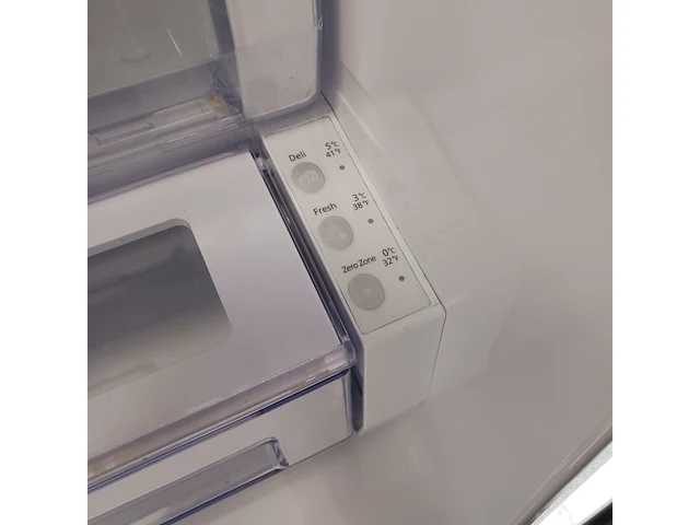 Amerikaanse koelkast, samsung, rfg23uers - nofrost a+++, grijs / chroom - afbeelding 13 van  20