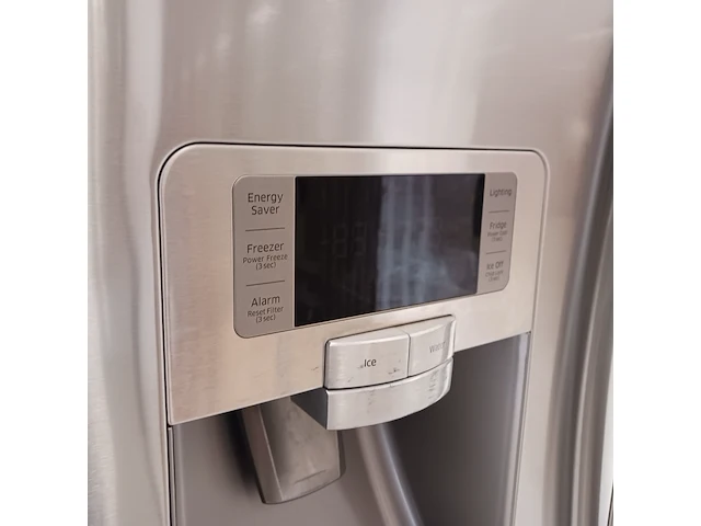 Amerikaanse koelkast, samsung, rfg23uers - nofrost a+++, grijs / chroom - afbeelding 4 van  20