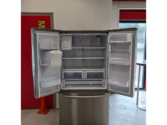 Amerikaanse koelkast, samsung, rfg23uers - nofrost a+++, grijs / chroom - afbeelding 6 van  20