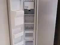 Amerikaanse koelkast, samsung, rs21dpsm - nofrost a+++, grijs / chroom - afbeelding 10 van  12
