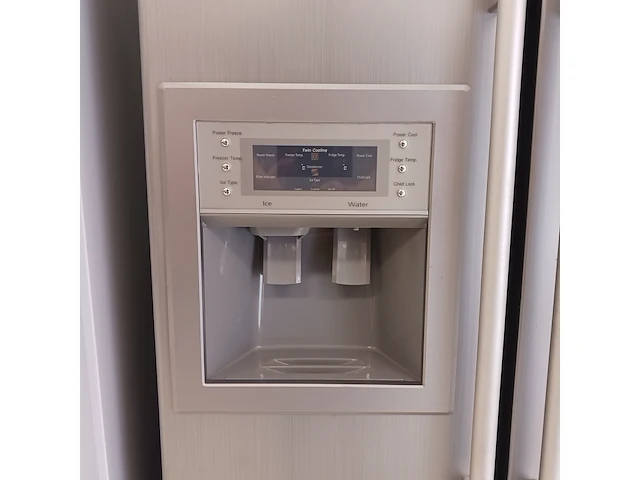 Amerikaanse koelkast, samsung, rs21dpsm - nofrost a+++, grijs / chroom - afbeelding 2 van  12