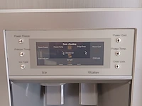 Amerikaanse koelkast, samsung, rs21dpsm - nofrost a+++, grijs / chroom - afbeelding 3 van  12