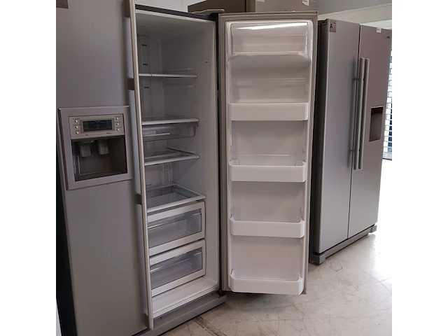 Amerikaanse koelkast, samsung, rs21dpsm - nofrost a+++, grijs / chroom - afbeelding 5 van  12