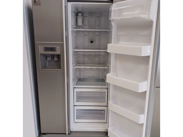 Amerikaanse koelkast, samsung, rs21dpsm - nofrost a+++, grijs / chroom - afbeelding 6 van  12