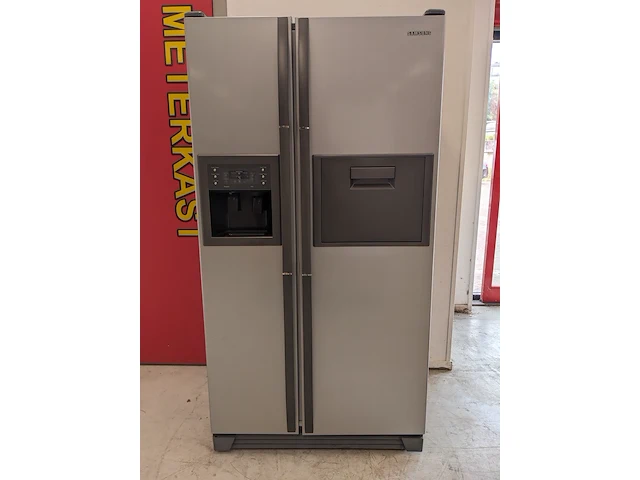 Amerikaanse koelkast, samsung, rs21fcms, grijs / chroom - afbeelding 1 van  10
