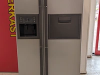 Amerikaanse koelkast, samsung, rs21fcms, grijs / chroom - afbeelding 1 van  10
