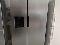 Amerikaanse koelkast samsung, rs67a881159, grijs / chroom
