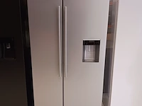 Amerikaanse koelkast, samsung, rsa1whpe - nofrost a+++, grijs / chroom - afbeelding 2 van  14